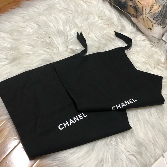 100% Authentic BRAND NEW Pair of Chanel DUST BAG - Picture 6 of 11